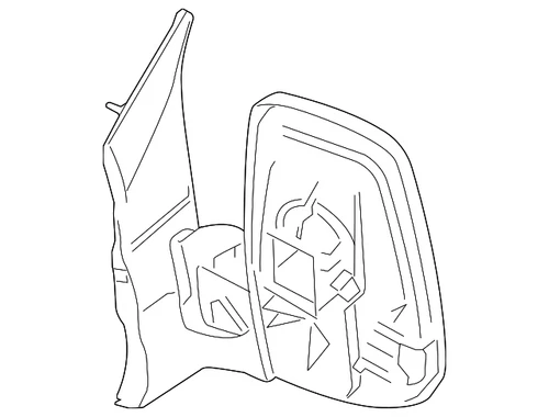 Genuine Ford Mirror Housing JK4Z-17683-CB