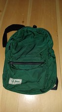 Vintage Green L.L. Bean Backpack READ