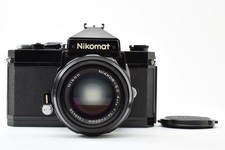  Exc4 Nikon Nikomat FT Black 35mm SLR w/ 50mm f/1.4 Non-Ai MF Lens From Japan