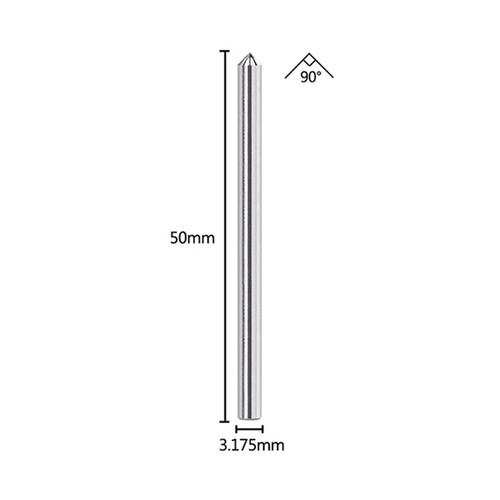 Steel Shank Diamond Engraving Bit for Engraving Stainless Steel and Aluminum - Picture 12 of 39