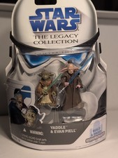 Star Wars Legacy Collection Yaddle & Evan Piell BD19 Droid Factory 5D6-RA7 Part