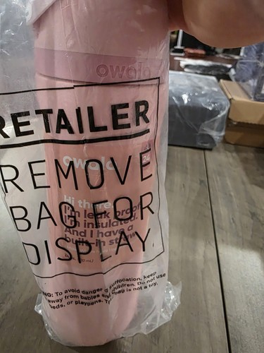 Owala Freesip Trinkflasche Rosenquarz Edelstahl isoliert auslaufsicher 24 oz