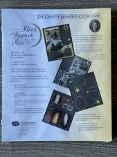 New/Sealed Creative Memories 8 1/2 x 11 BLACK SCRAPBOOK PAGES 15 Sheets/30 Pages