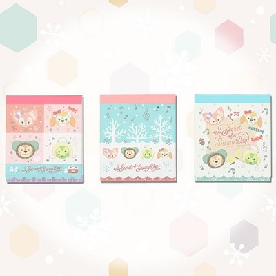 Pre-Order Tokyo Disney SEA 2025 Duffy Secret Of a Snowy Day Memo Set 3 PCS