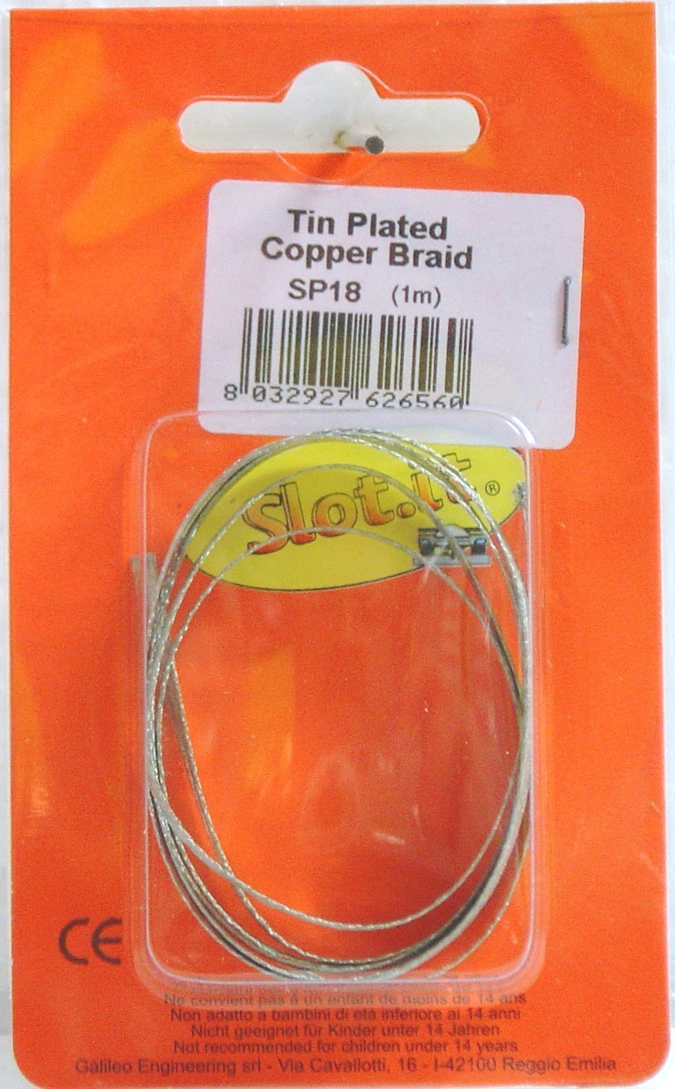 SLOT IT SISP18 UNIVERSAL HI PERFORMANCE PICK UP  BRAID,1/32 SLOT CAR PART