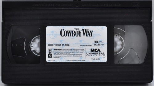 The Cowboy Way - VHS - Woody Harrelson - Kiefer Sutherland - Picture 3 of 3