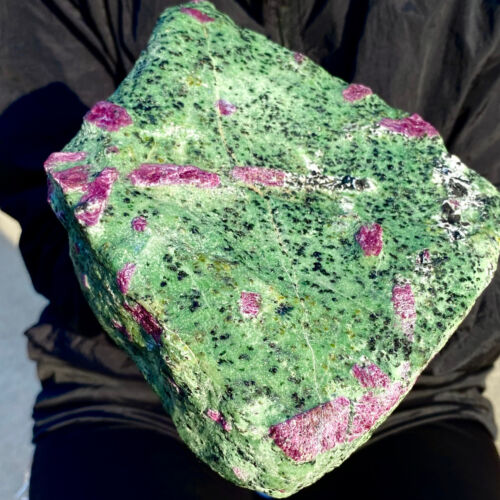 6.81LB Natural green Ruby zoisite (anylite) crystal Chakra Healing Energ - Picture 8 of 16