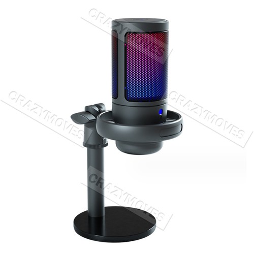 USB Microphone PC Microphone USB Condenser Recording Gaming Stand Desktop VIC - Picture 2 of 12