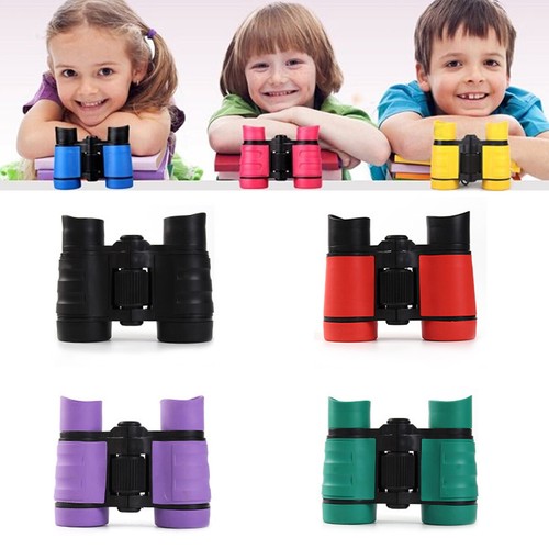 Kids Binoculars Children Telescope Anti Skid Rubber Grip Outdoor Watching Bird - Picture 5 of 15