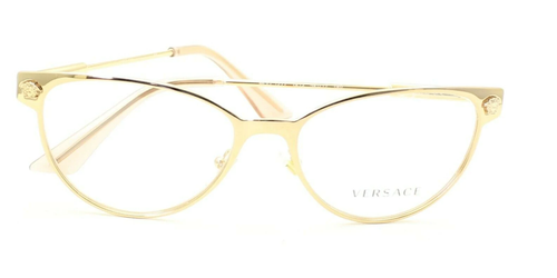 New VERSACE Rx-able Cat Eye Eyeglasses MOD 1277 1412 54-17 140 Rose Gold Frames - Picture 7 of 10