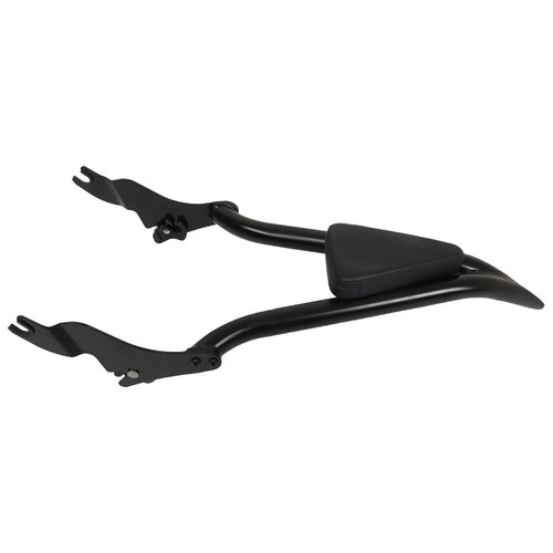 22inch Tall Backrest Sissy Bar For Touring CVO Road Glide Street Road King Black - Picture 5 of 24