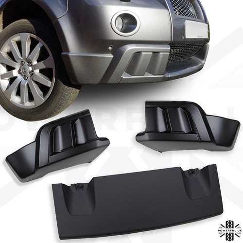 HST style front bumper styling kit for Freelander 2 lower body upgrade bodykit - 第 1/9 張圖片