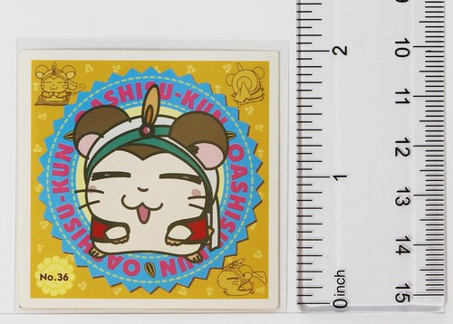 Adesivo Hamtaro Mini Sigillo n.36 Omar Criceto Personaggio Anime Giapponese - Foto 3 di 4