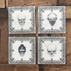 Skull Marble Stone Coasters