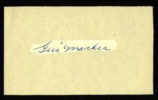 Vintage Gus Marker 1930's Maple Leafs Montreal Maroons Detroit Red Wings Signed 