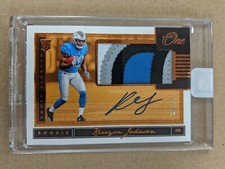 2018 PANINI ONE BRONZE #12 KERRYON JOHNSON JERSEY AUTOGRAPH #'D 23/49