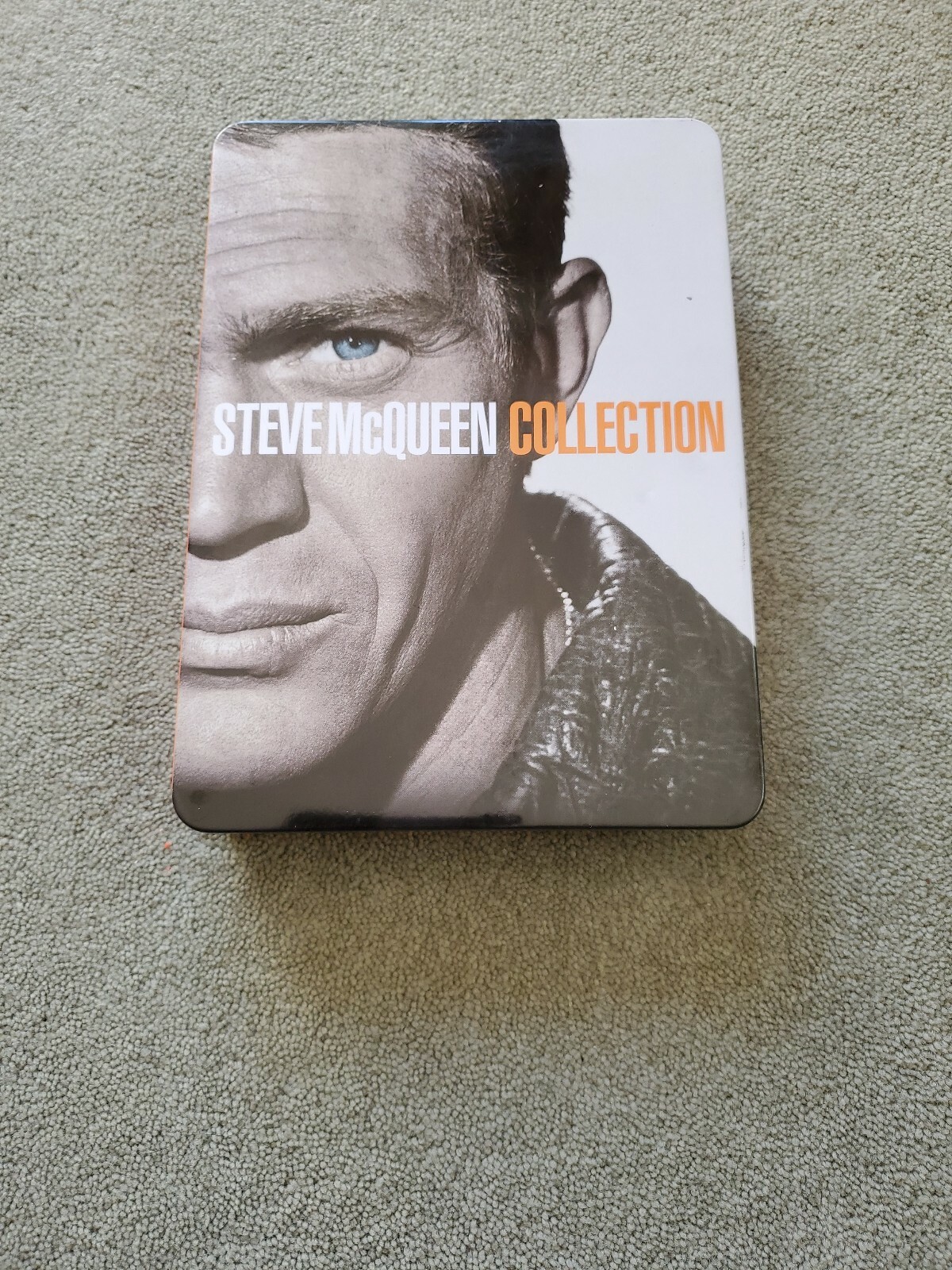 Steve McQueen Collection : 4 Film Steel tin version - DVD . Free Post