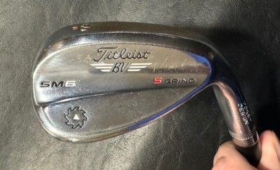 Titleist Vokey SM6 Tour Chrome L LW Lob Wedge 60 Deg RH
