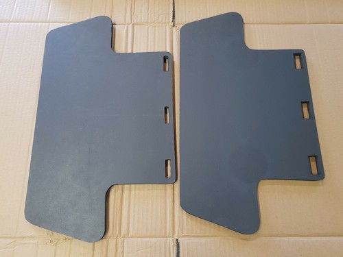 Peugeot 3008/ 3005 rear foot well storage covers sold as a pair dark Gray