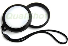 Mennon 52mm White balance lens cap WB with leash