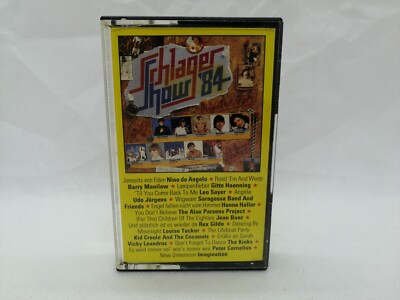 SCHLAGER-SHOW' 84 VICKY LEANDROS UDO JÜRGENS  MC KASSETTE TAPE
