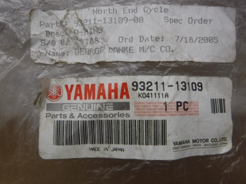 1980 80 YAMAHA YZ80 YZ 80 NOS CYLINDER HEAD O-RING 93211-13109-00 FAST SHIPPING - Picture 14 of 15