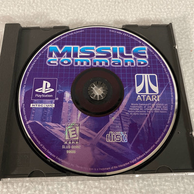 Missile Command (Sony Playstation 1 ps1)