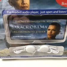 Dreams From My Father By Barack Obama Mi-Vox Pre-Loaded Audio Player+ Headphones