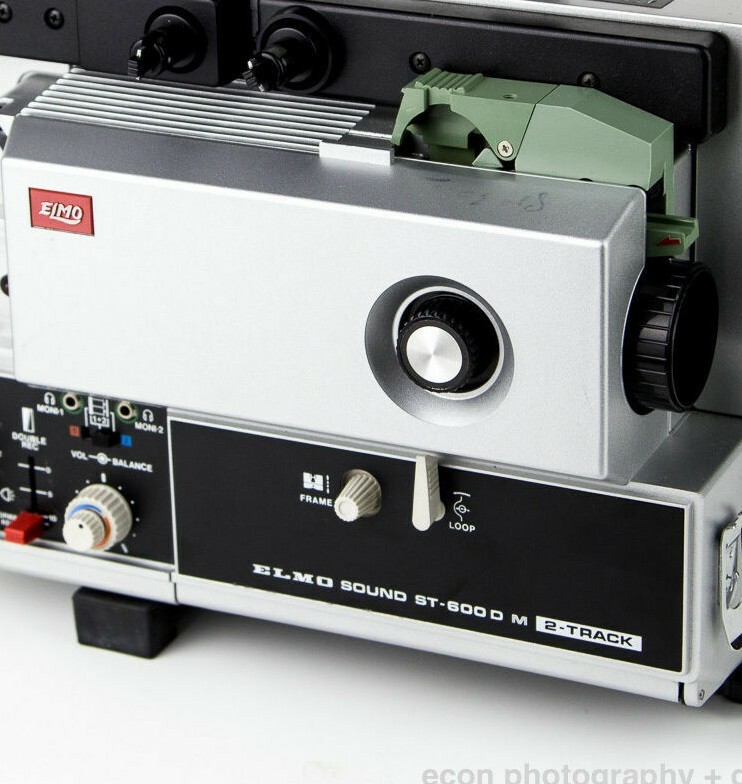 Elmo 16mm Vintage Projectors 2-track ELMO Sound Projector, Super 8
