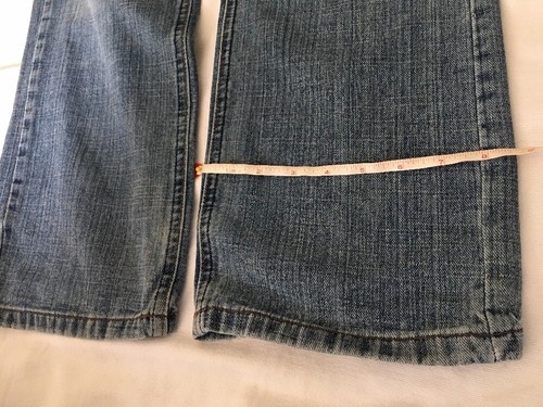Salopette Lee ragazzo vita regolabile gamba dritta pantaloni jeans taglia 12R - Foto 6 di 12