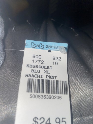 VINTAGE HAVANA Long Beach Island Jogger Sweat Pants Blue Gray Big Girls XL 16 - Picture 3 of 8