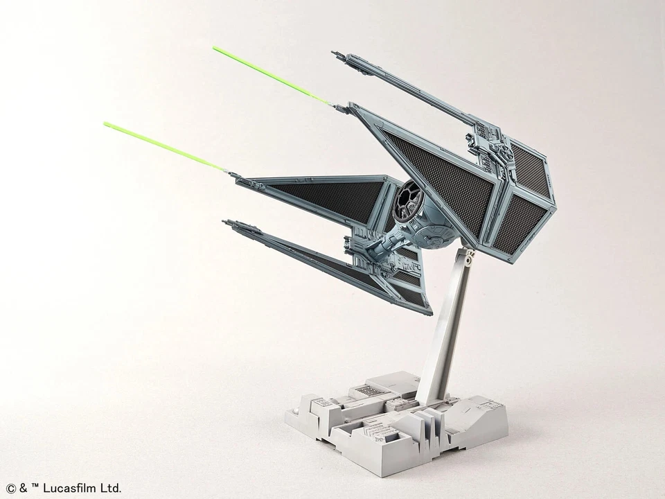 Revell 01212 Star Wars TIE Interceptor 1:72 Plastic Scale Model Bandai Original - Image 2 of 4