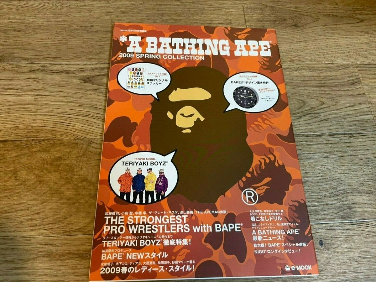 RARE A BATHING APE 2009 Spring Collection With Sticker No