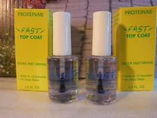 PROTEINAIL FAST DRYING TOP COAT IMPARTS BEAUTIFUL SHINE REDUCES CHIPPING SET 2 