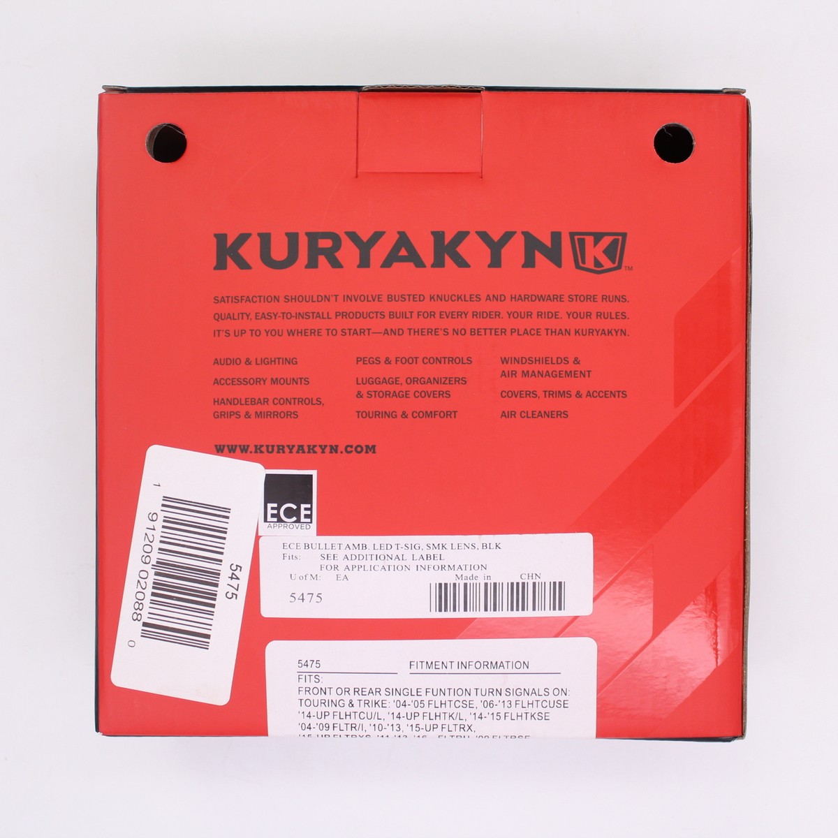 Kuryakyn ECE Turn Signal Bullet, Amber LED Part Number - 5475 | eBay