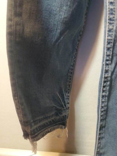 Aeropostale Aero Cheeky Jeggings Distressed Size 4 Blue Jeans 27x27 - Picture 3 of 3