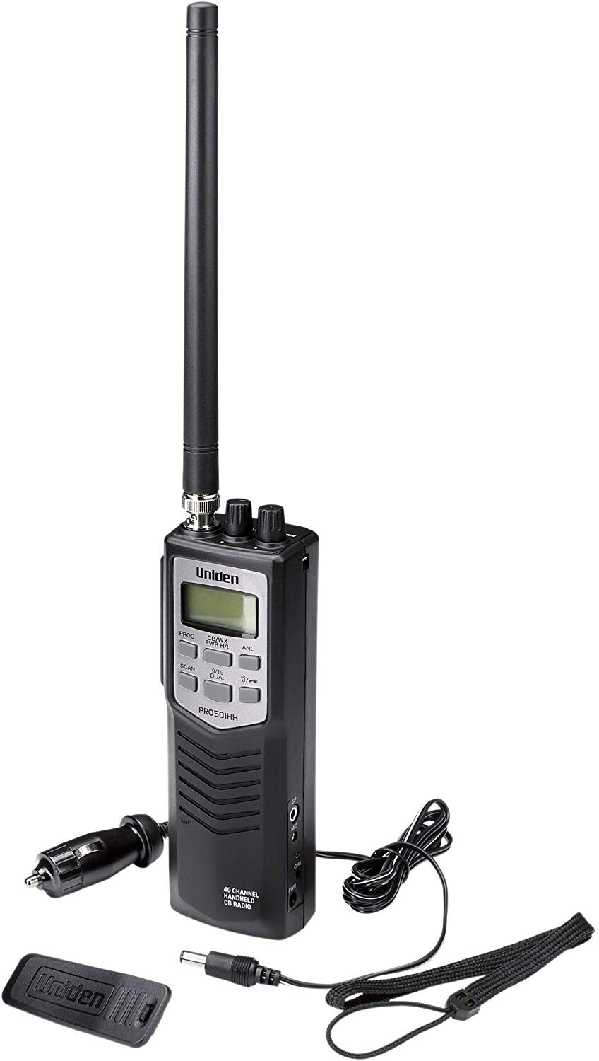 President Randy FCC Handheld or Mobile CB Radio with Weather Channel and Alerts - 2