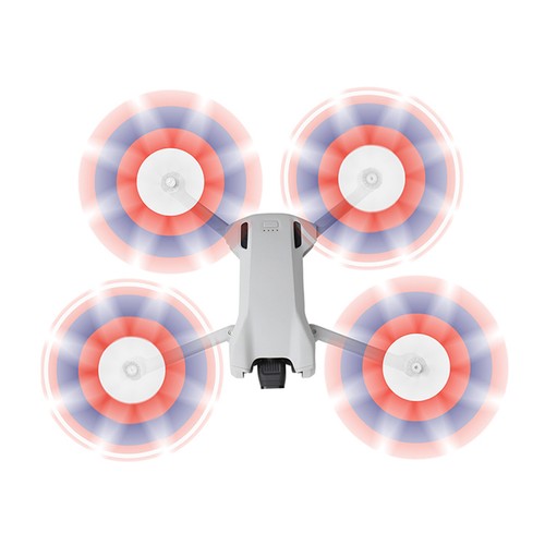8 pz lama elica drone prop pezzi di ricambio per DJI Mini 3 fogli silenziosi - Foto 8 di 21