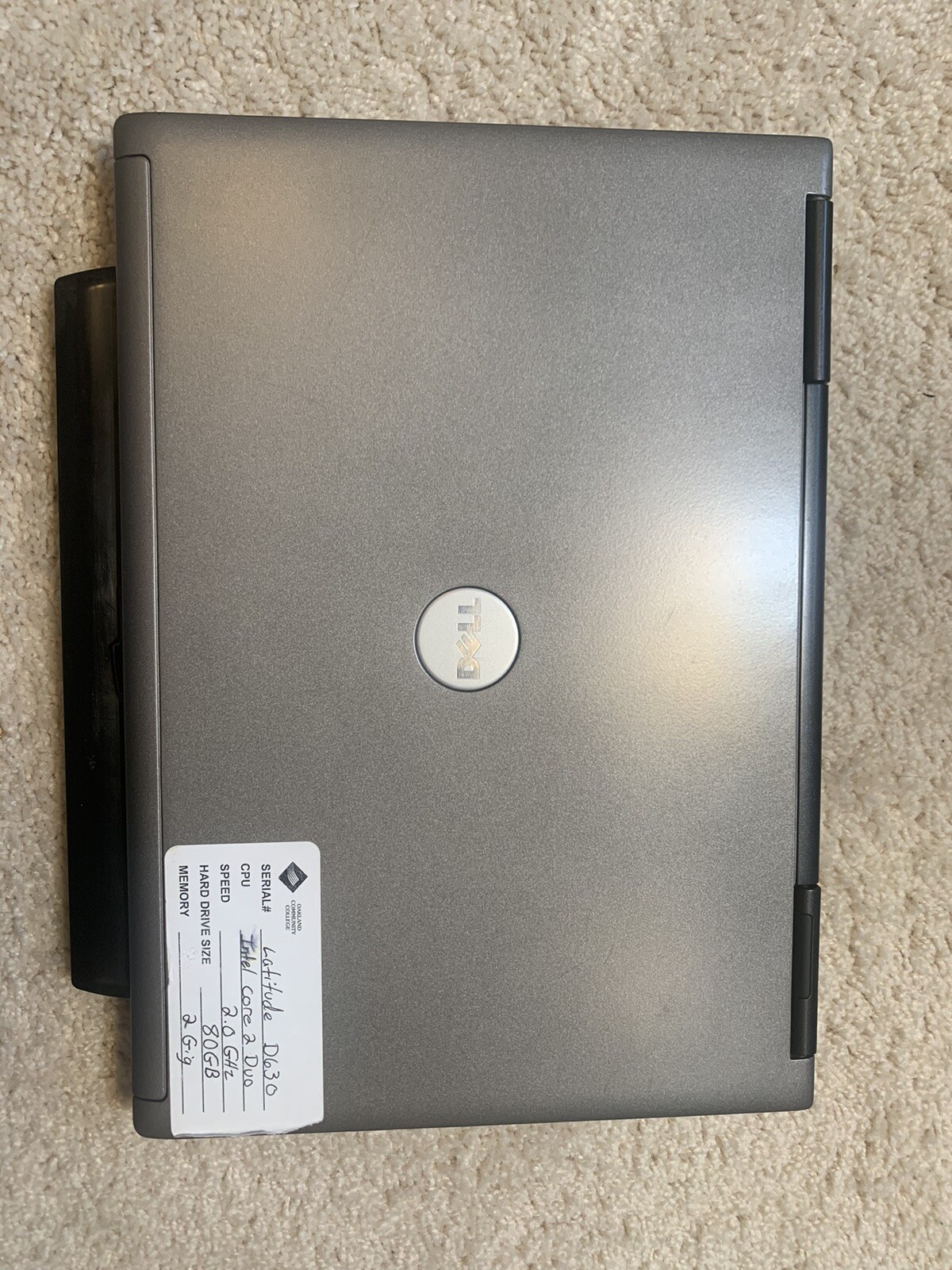 Dell Latitude D630 Laptop 2ghz, 2gb Ram 80gb Hdd Windows XP With Charger - Picture 5 of 7