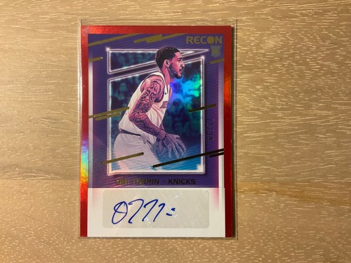 2020-21 Panini Recon Signatures Obi Toppin Red Rookie Auto 71/99 SP