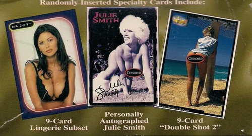 HOT SHOTS~1998~TRILOGY PART TWO~PREMIUM COLLECTOR CARDS~FOR MEN~ONE SEALED PACK! - Picture 5 of 10