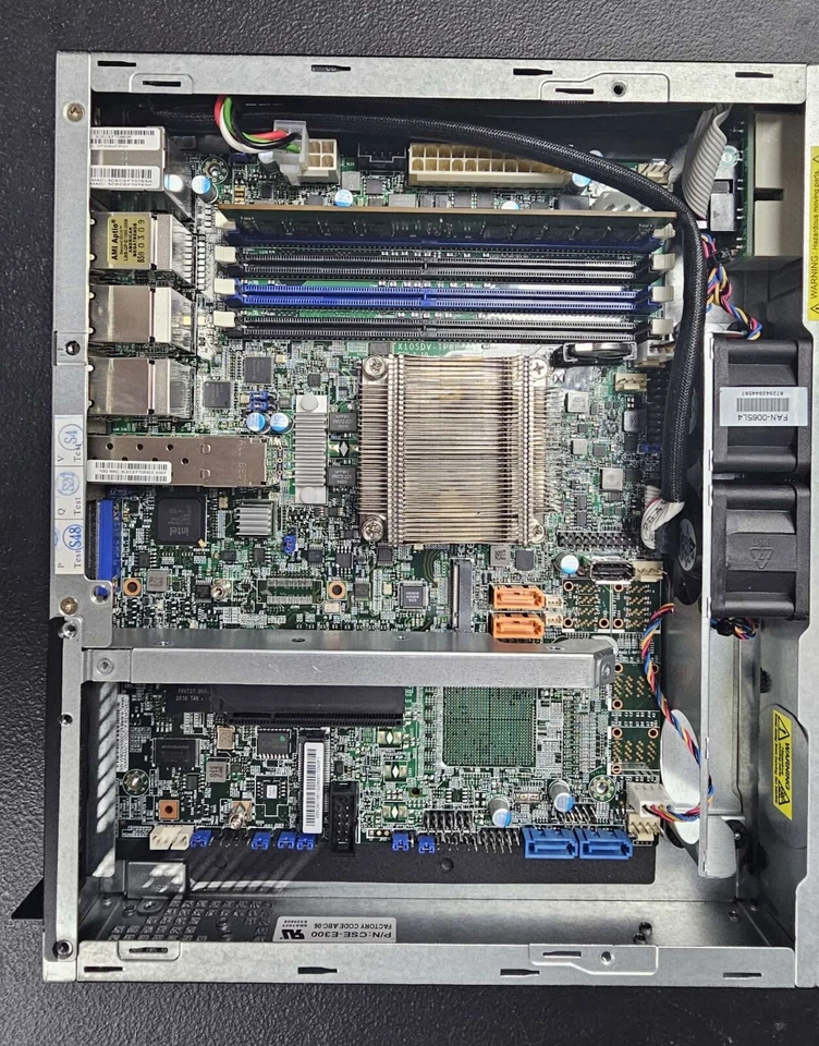 Supermicro E300-8D Xeon D-1518 2.GHz Mini Server - Image 2 of 4