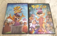 TOP CAT 2 DVD Lot NEW/SEALED Animated CHILDREN'S Begins THE MOVIE Excellent 