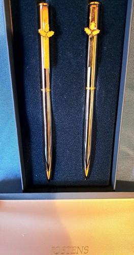 Jostens 1/20 10K Gold Filled Pen and Pencil Combo Gift Set - Picture 2 of 3