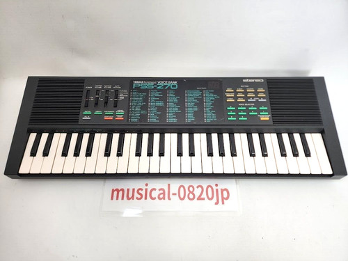 Yamaha PSS-270 Portasound Voice Bank Electronic Keyboard