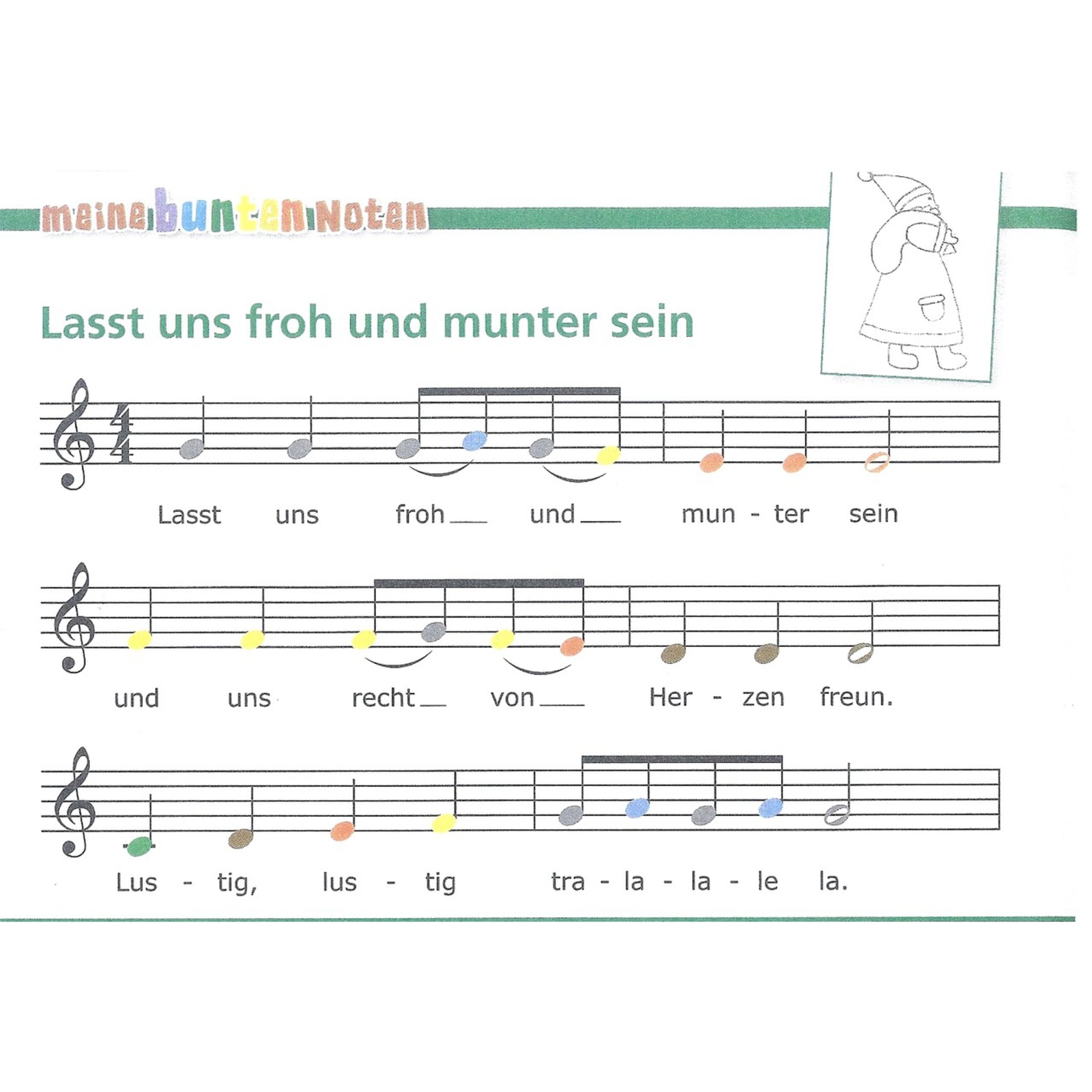 Thumbnail - Edition Metropol Meine Bunten Noten Für Glockenspiel: Weihnachtslieder