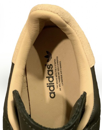 Tenis Universitarias Adidas Stan Smith para Mujer Talla 6 Cuero Negro Pálido Desnudo Gamuza - Imagen 5 de 9