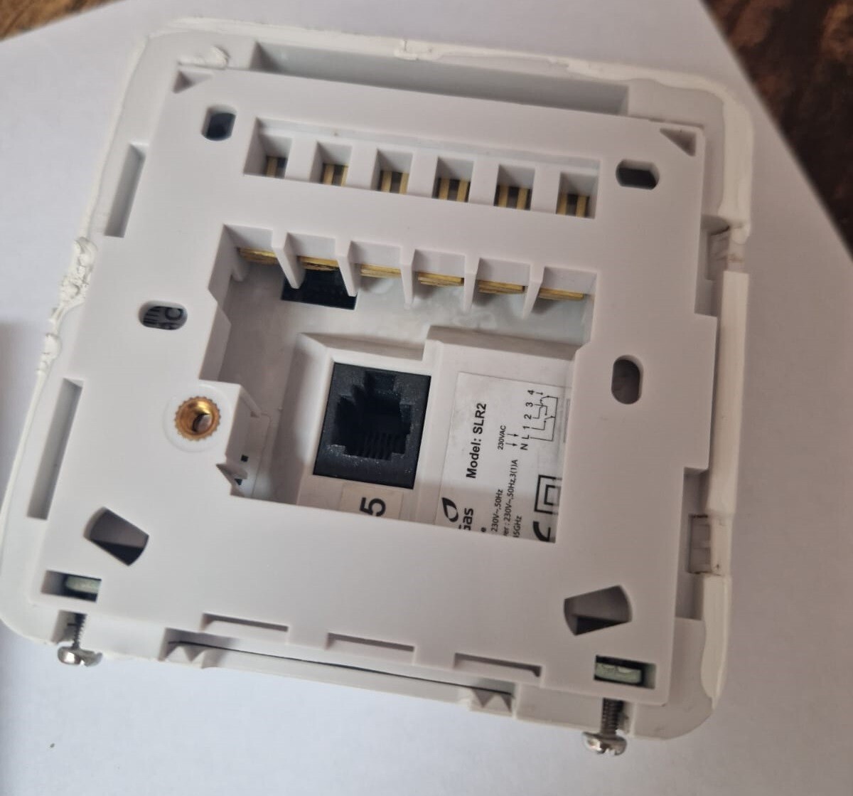 Hive older style thermostat SLT2 and receiver SLR2 used working fine eBay