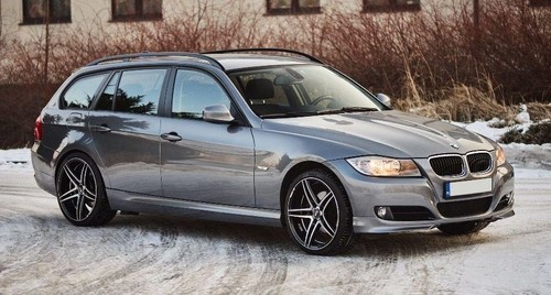 Fiberglass Performance Front Bumper Side Splitters/Flaps for BMW E90/E91 08-11 - Picture 9 of 11