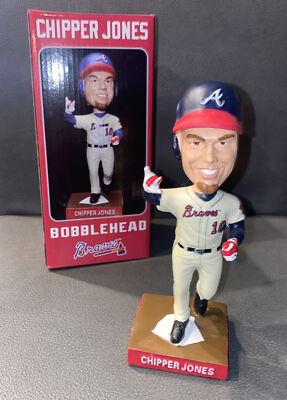 CHIPPER JONES BRAVES 2012 SGA Bobble Head NEW IN BOX